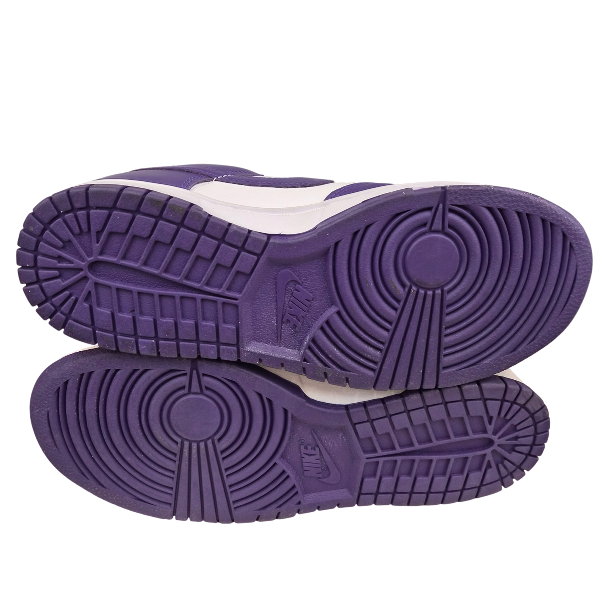 NIKE Sneaker SIZE 40.5 DD1391-104 Mens White/Purple Rank(AB)