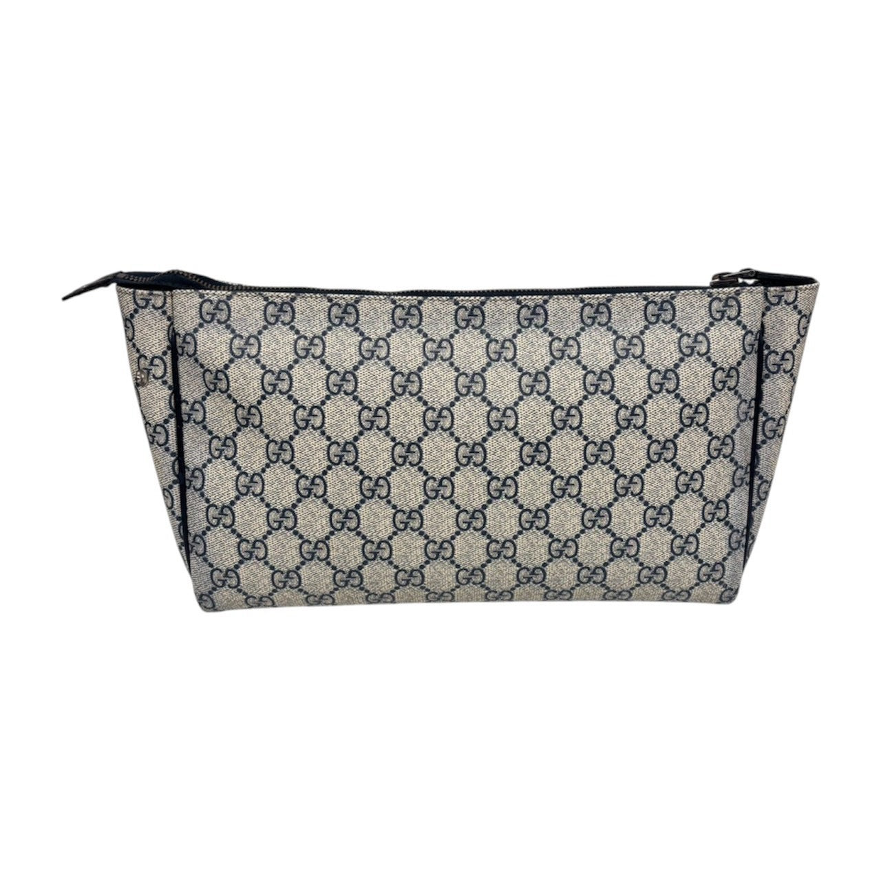GUCCI Clutch Bag 130653 213317 Beige/Navy