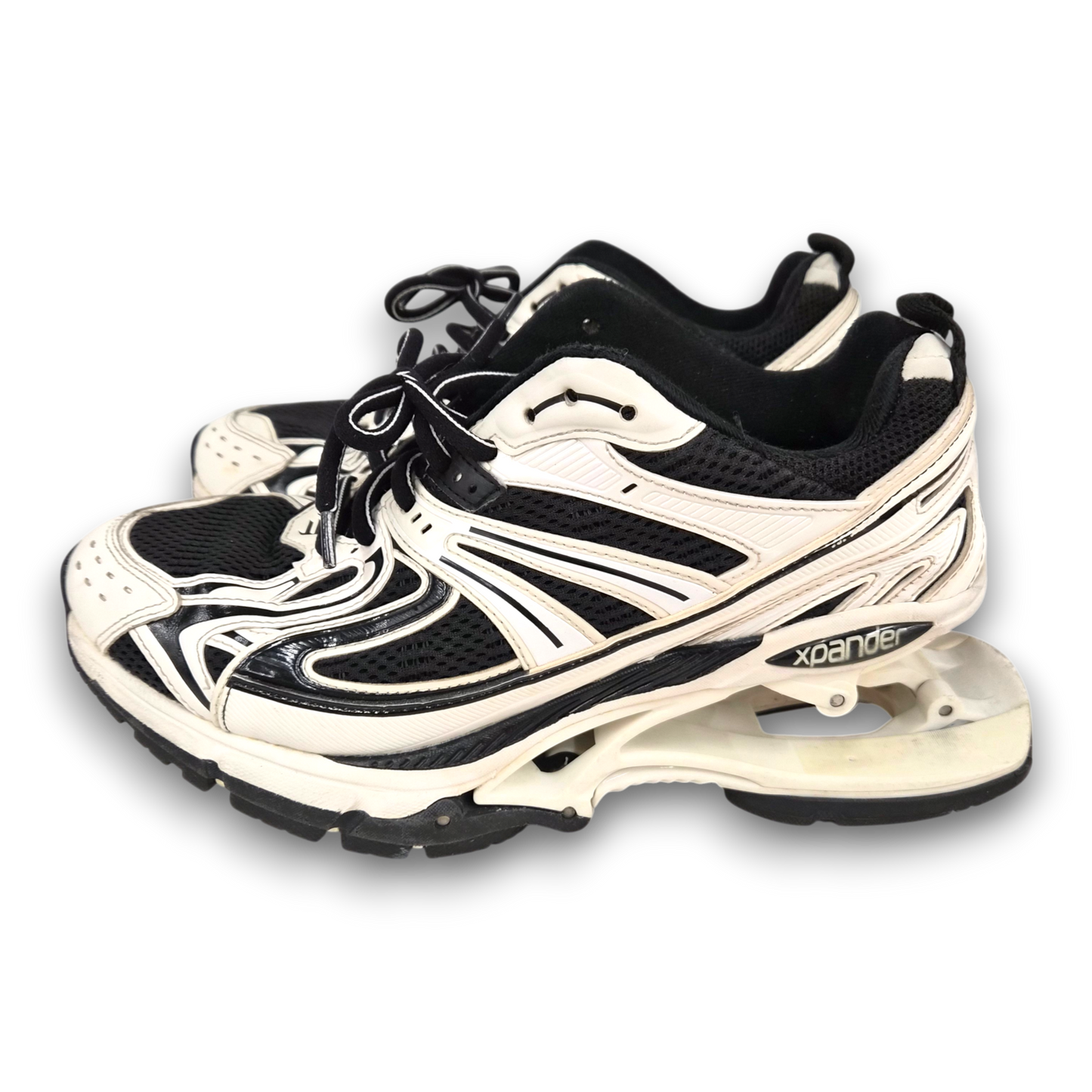 BALENCIAGA Sneaker SIZE 40 653871 Mens Black/White Rank(A)