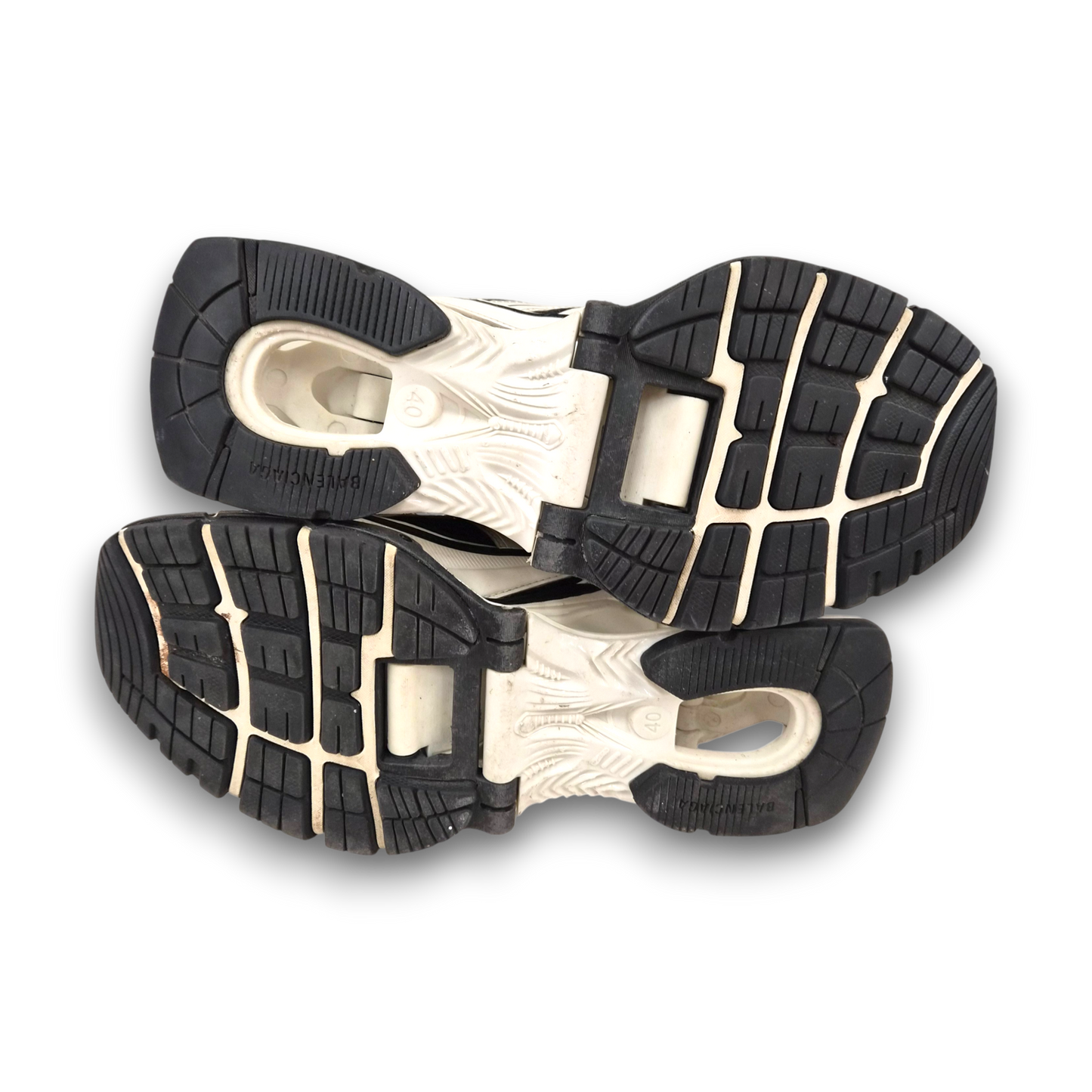 BALENCIAGA Sneaker SIZE 40 653871 Mens Black/White Rank(A)