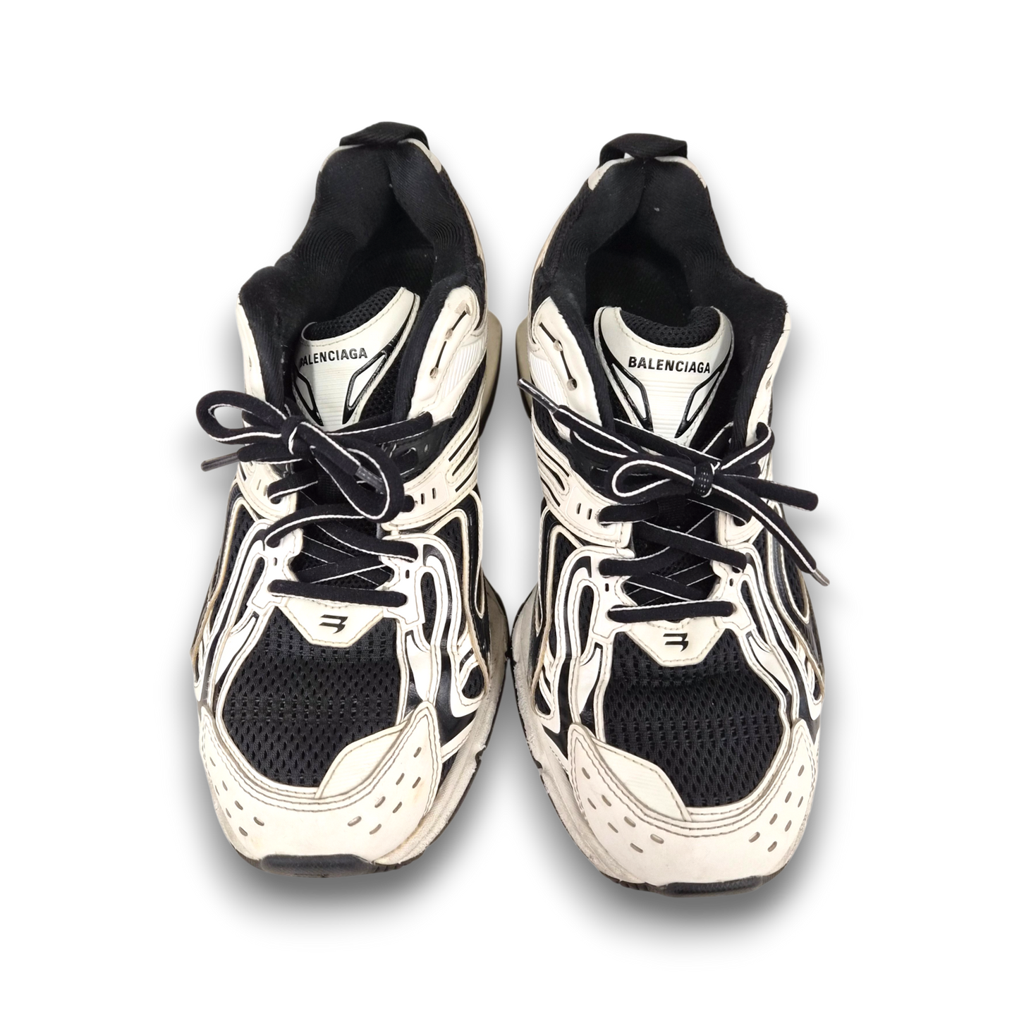 BALENCIAGA Sneaker SIZE 40 653871 Mens Black/White Rank(A)