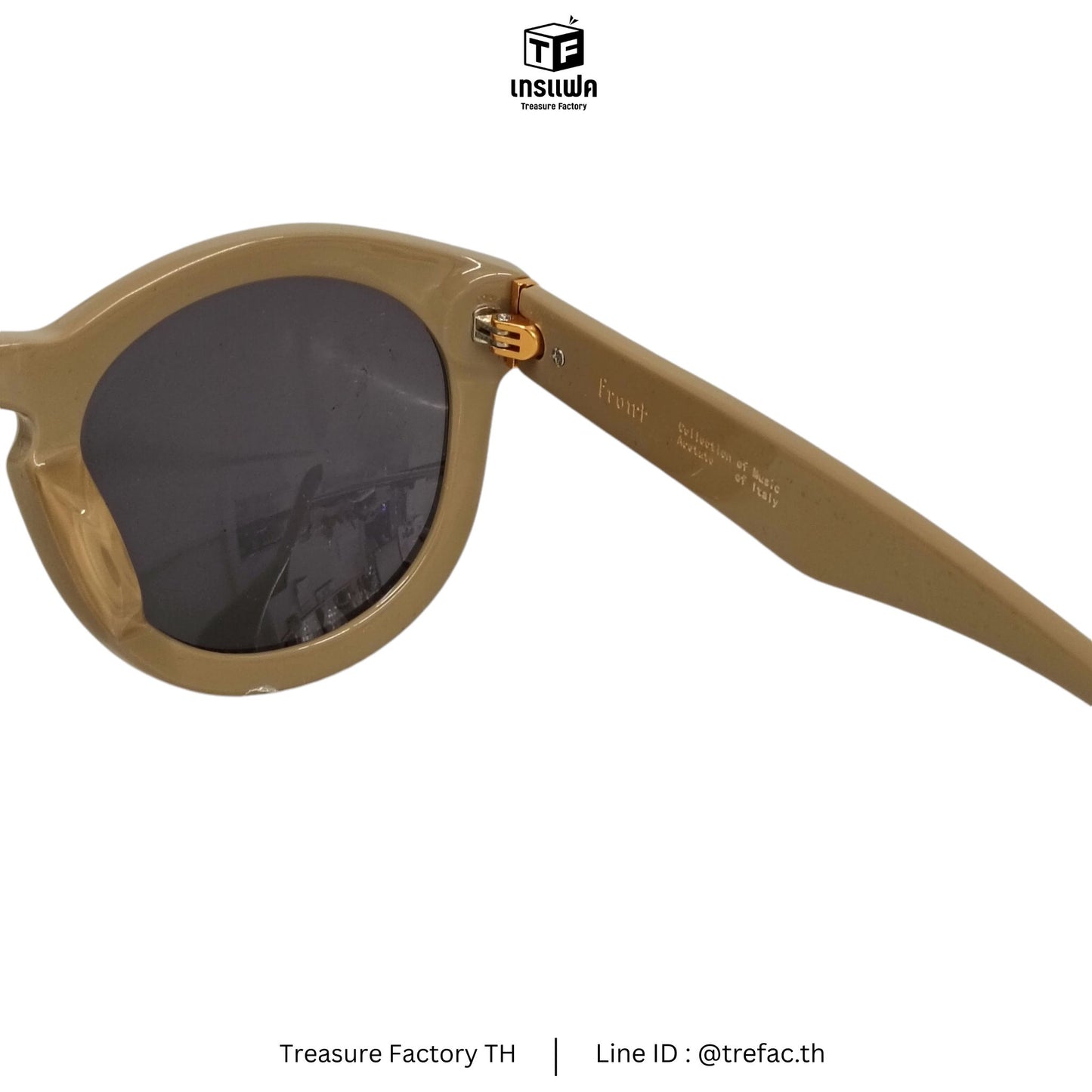 FRONT Sunglasses C02 Beige/Brown