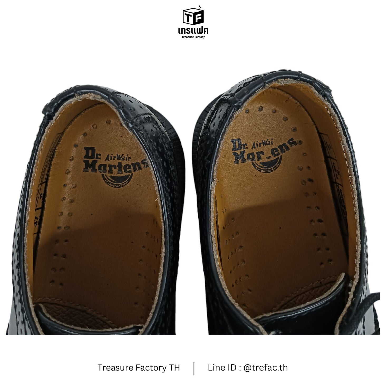 DR.MARTENS Shoes 37  Black Lady's Damage AW004 PC 03 M