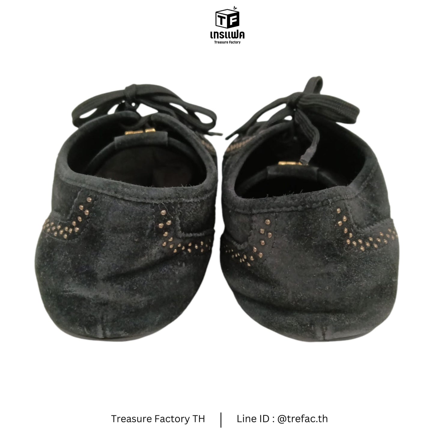 LOUIS VUITTON Shoes 39 1/2 Lady's Black GO 0122 (Rank B)