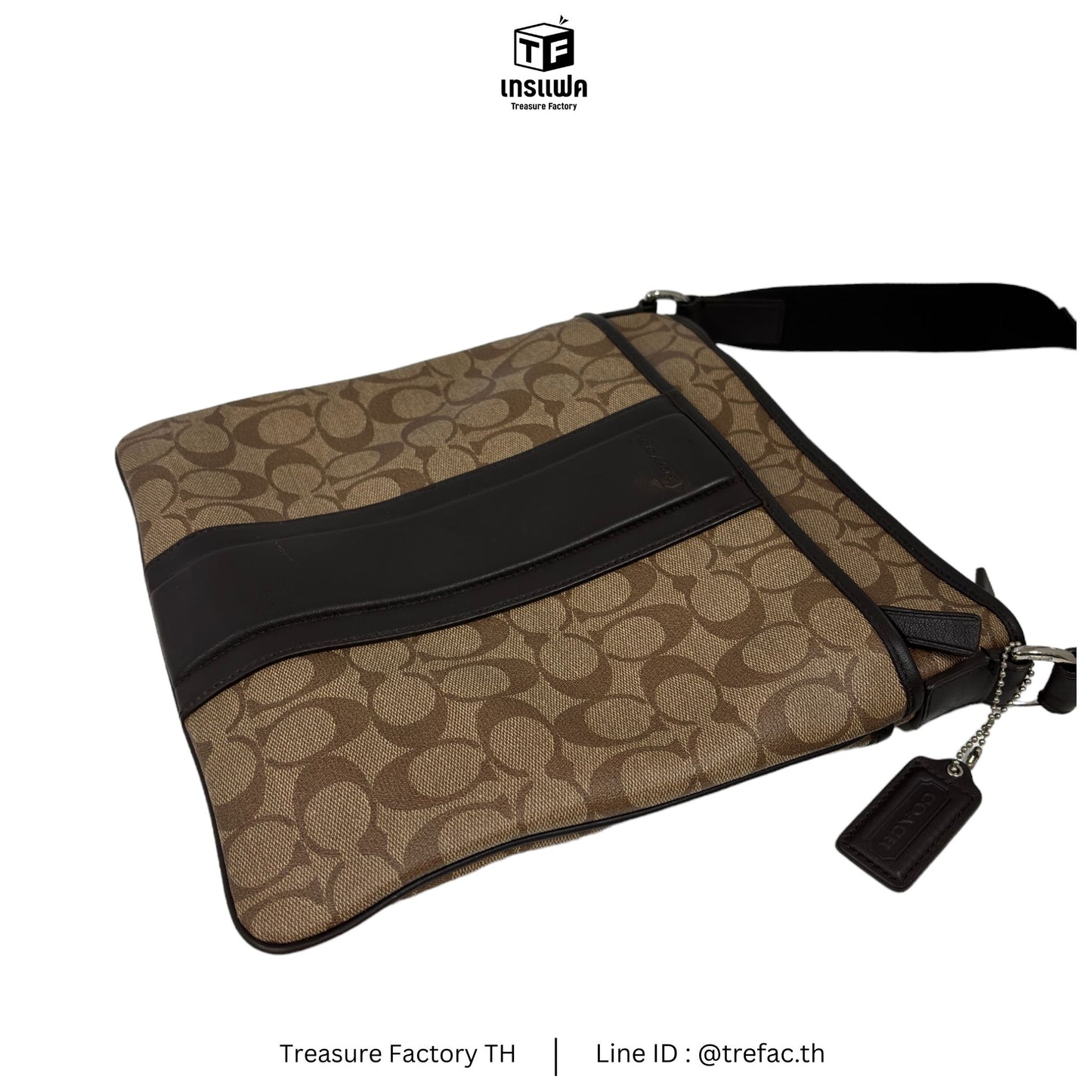 COACH Shoulder Bag Brown F71131