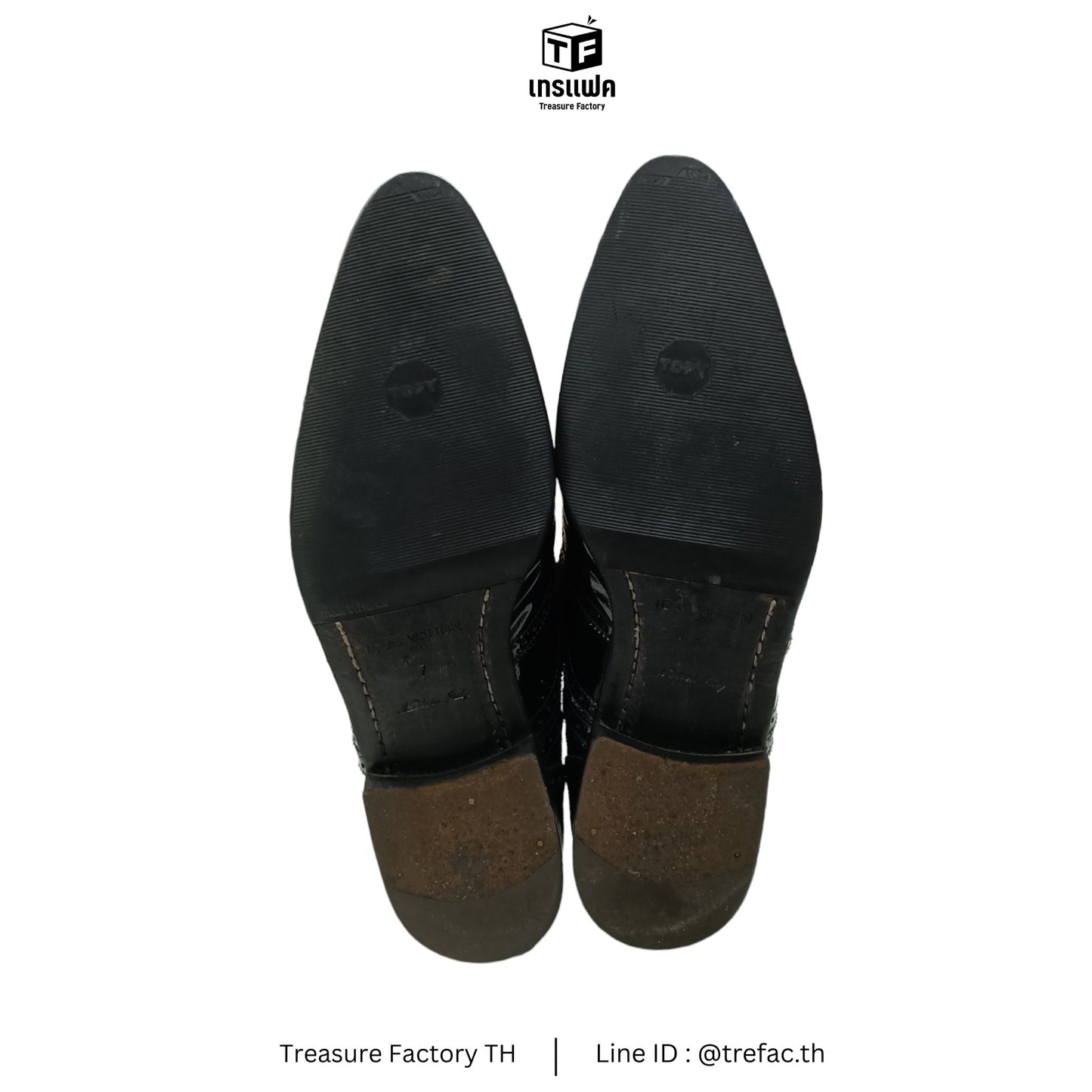 LOUIS VUITTON Men Shoes SIZE 40