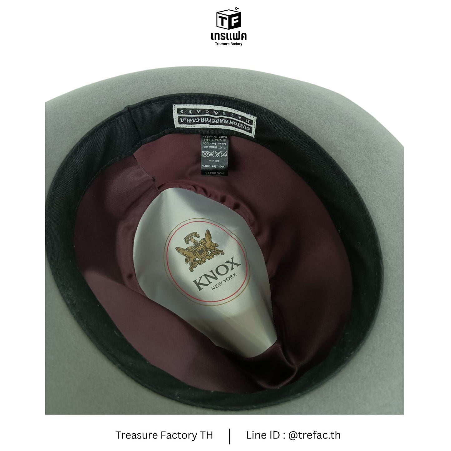 KNOX Hat 60cm Gray