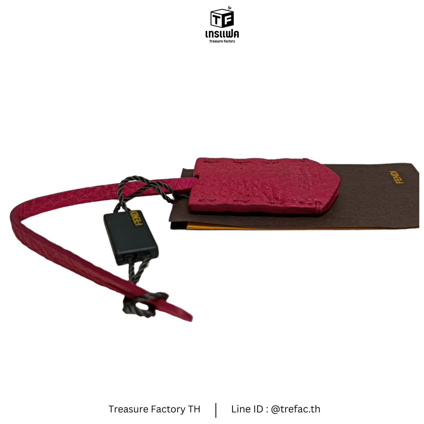 FENDI KEY RING SHOCKING PINK 8AV059 00NDU F0QE7 RANK(B)
