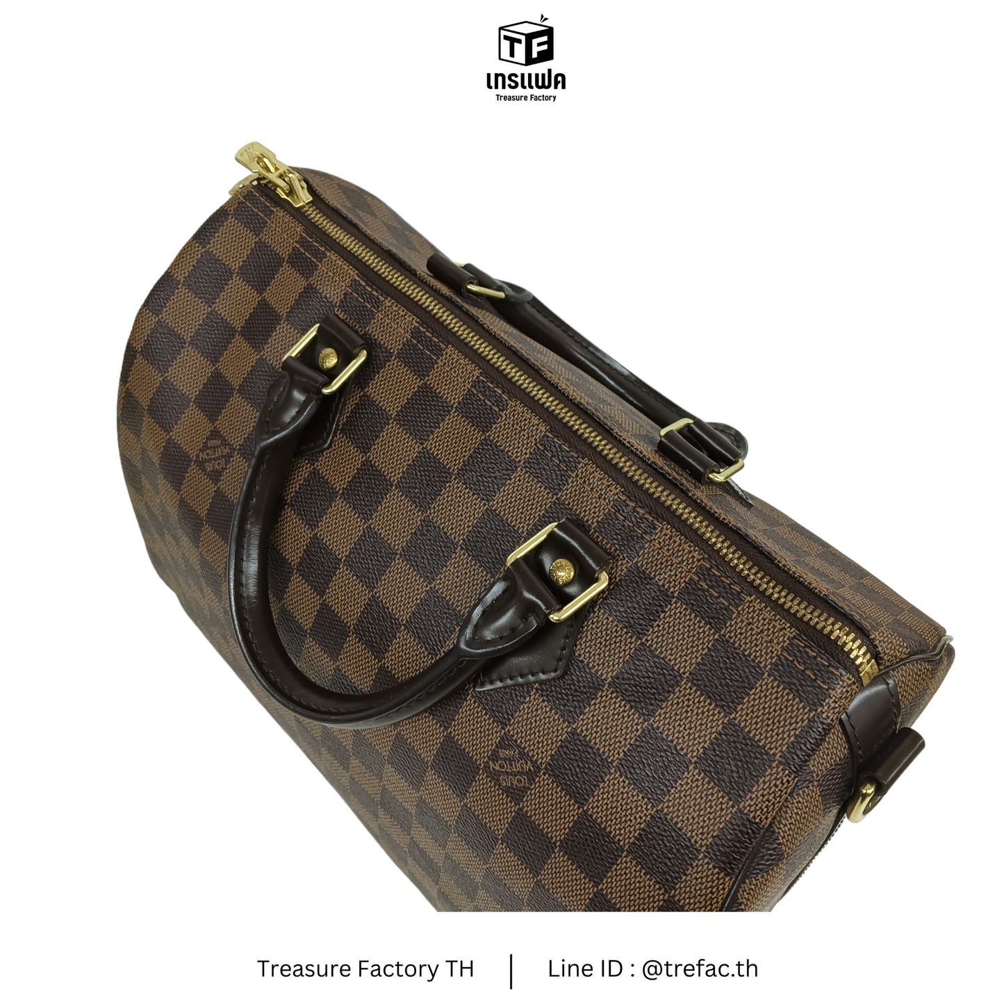 LOUIS VUITTON 2WAY Bag Damier N41367 Brown CT1104 Speedy Bandouliere 30
