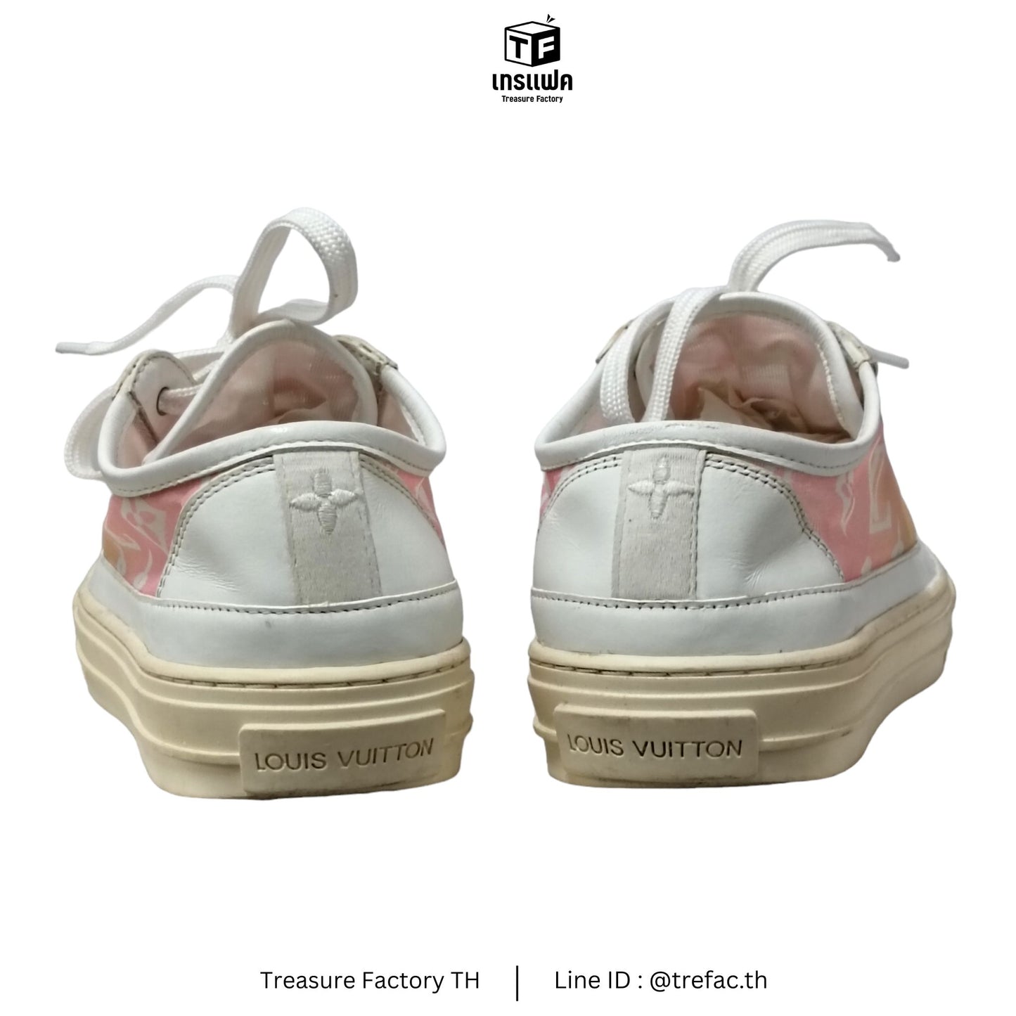 LOUIS VUITTON SNEAKER SIZE 38 LADY'S white LD0220