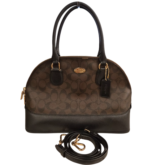 COACH 2WAY Bag F33904 Brown Rank(B) Damage