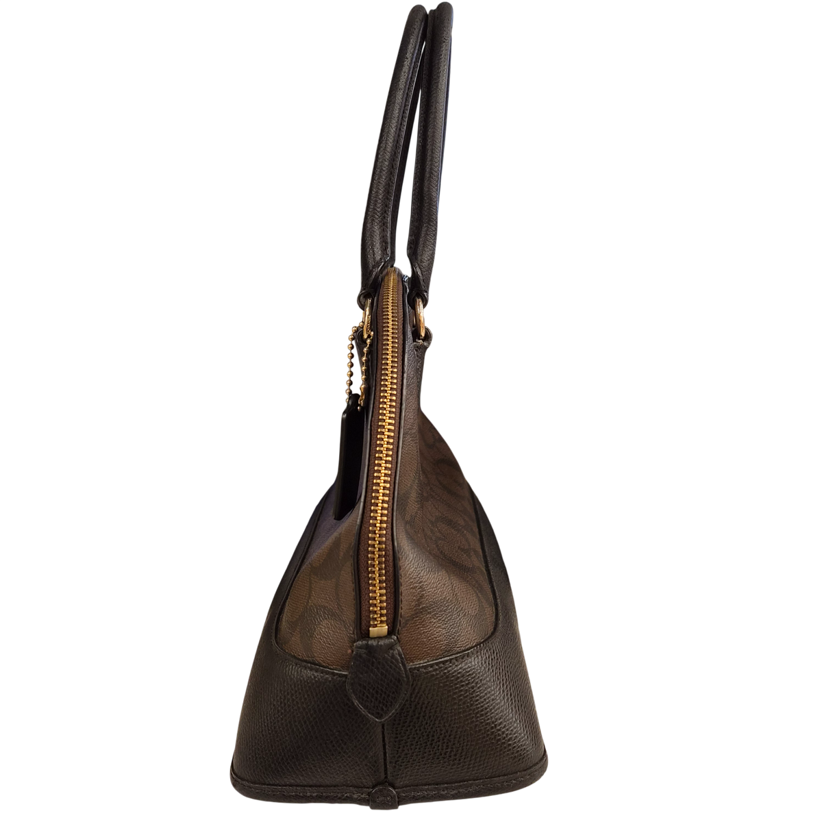 COACH 2WAY Bag F33904 Brown Rank(B) Damage