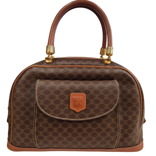 CELINE Handbag MC97 Brown Rank(B)