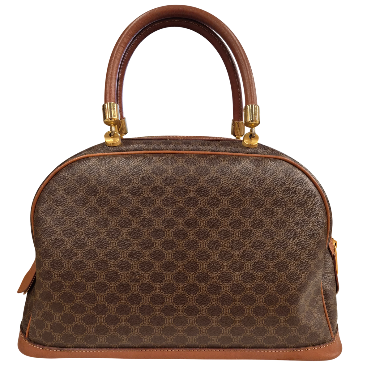CELINE Handbag MC97 Brown Rank(B)