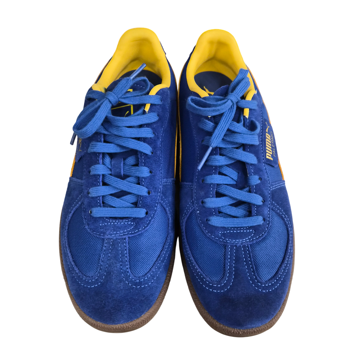 PUMA Sneaker SIZE 43 401364-02 Mens Blue And Yellow Rank(AB)
