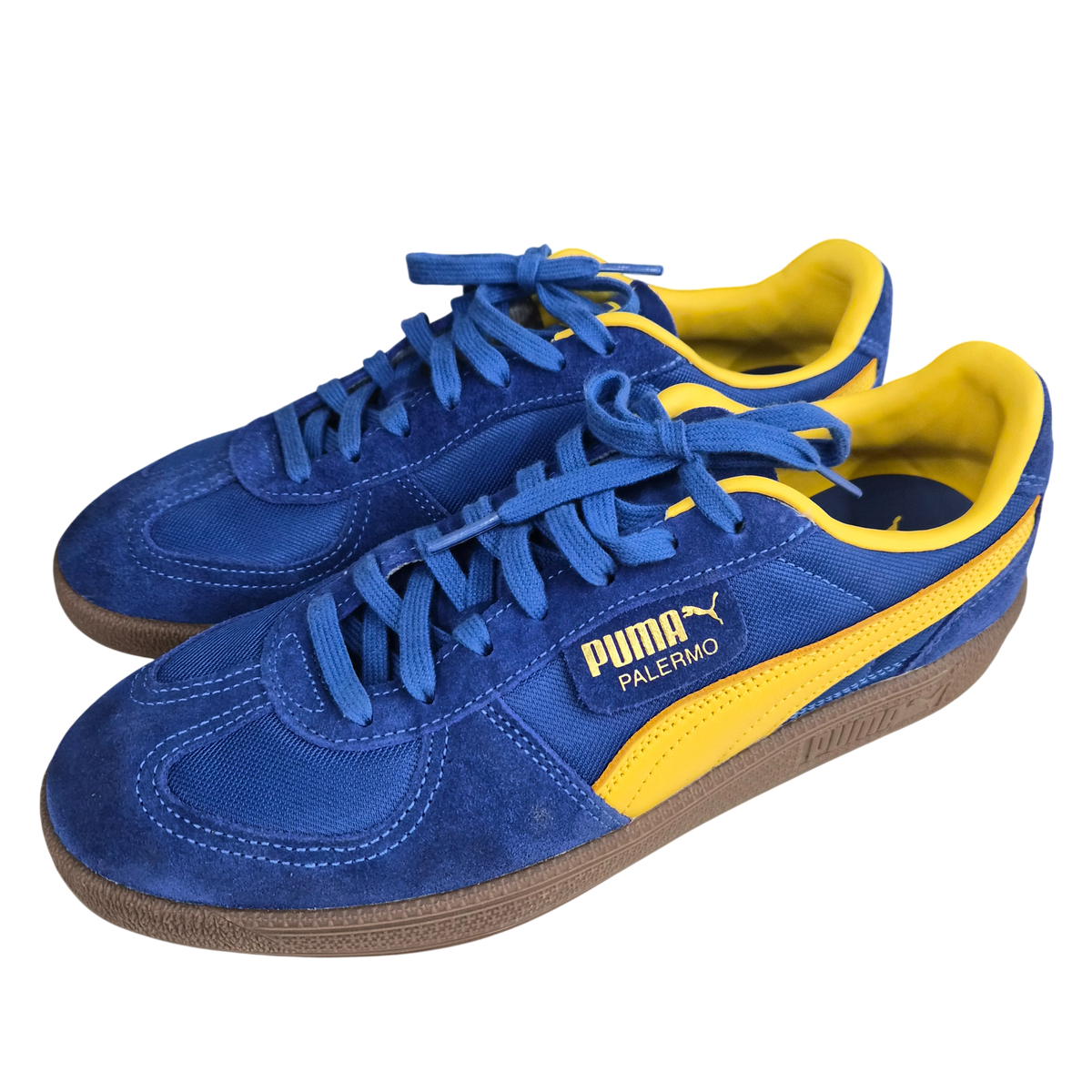 PUMA Sneaker SIZE 43 401364-02 Mens Blue And Yellow Rank(AB)