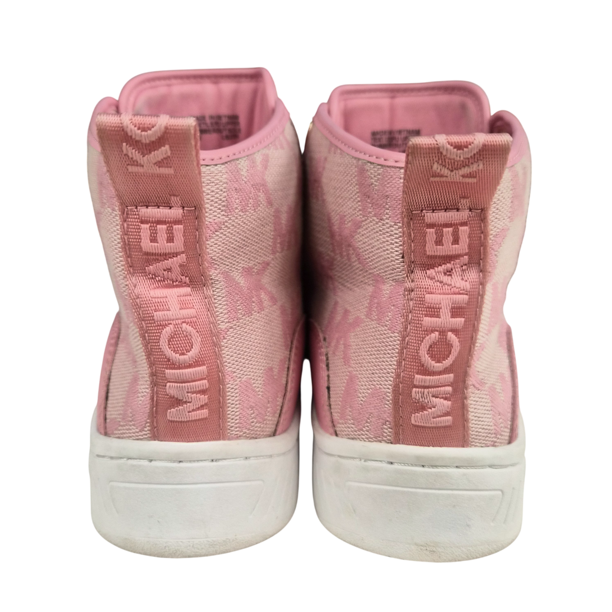 MICHAEL KORS High Cut Sneakers SIZE 6M LS23H Lady's Pink Rank(B) Stain