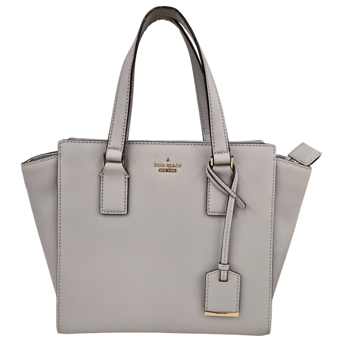 Kate Spade Shoulder Bag Light Gray Rank(B) Strap Scratch