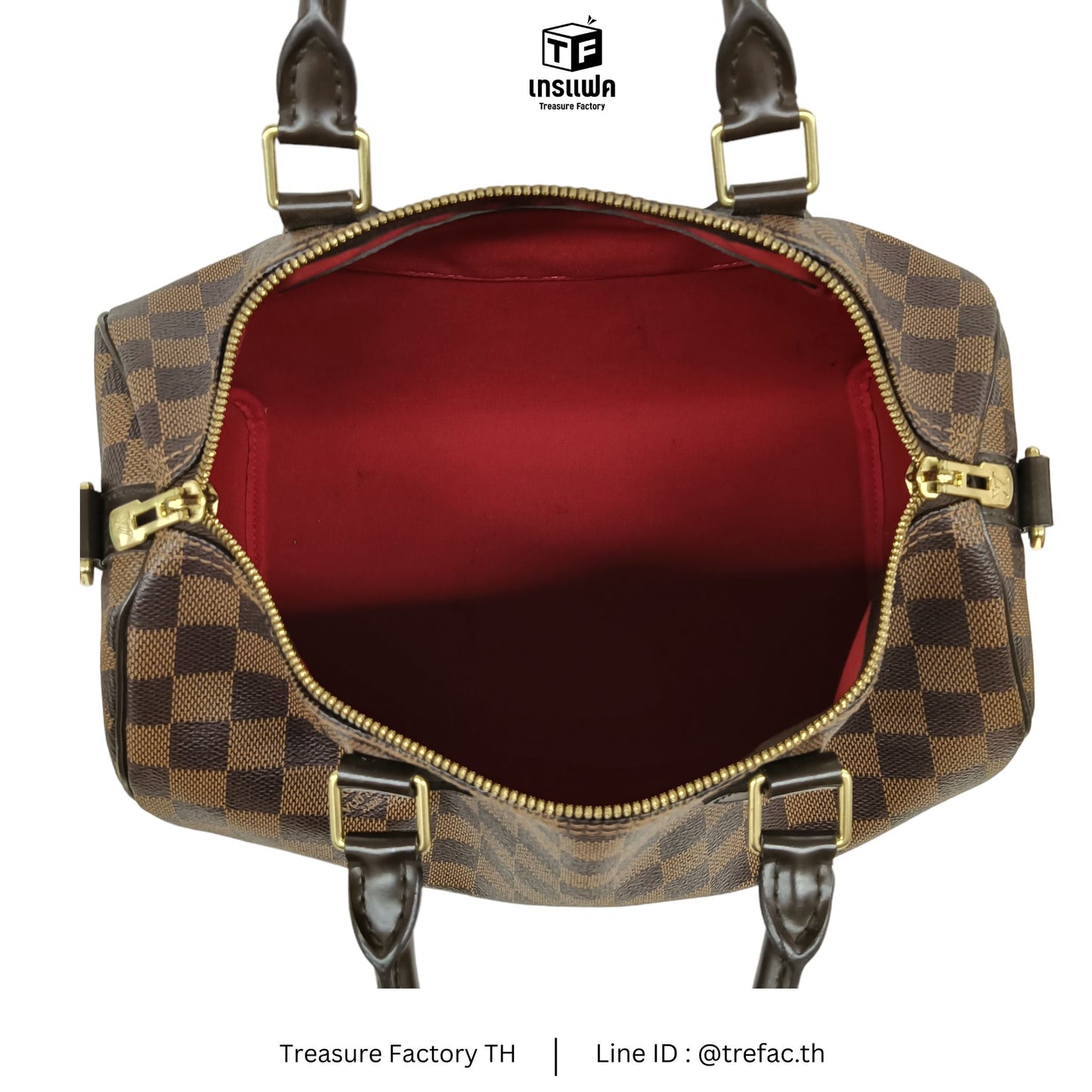 LOUIS VUITTON 2WAY Bag Damier N41367 Brown CT1104 Speedy Bandouliere 30