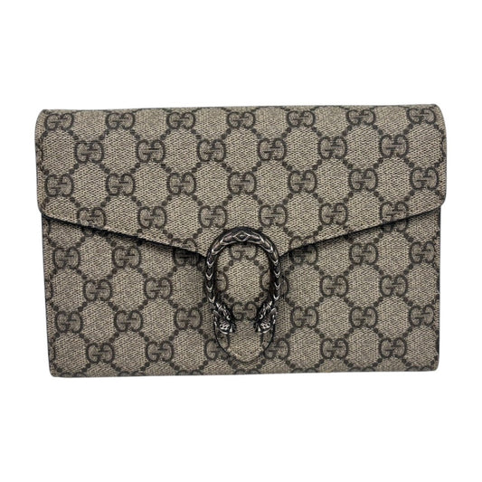 GUCCI Shoulder Bag 401231 Brown Dionysus