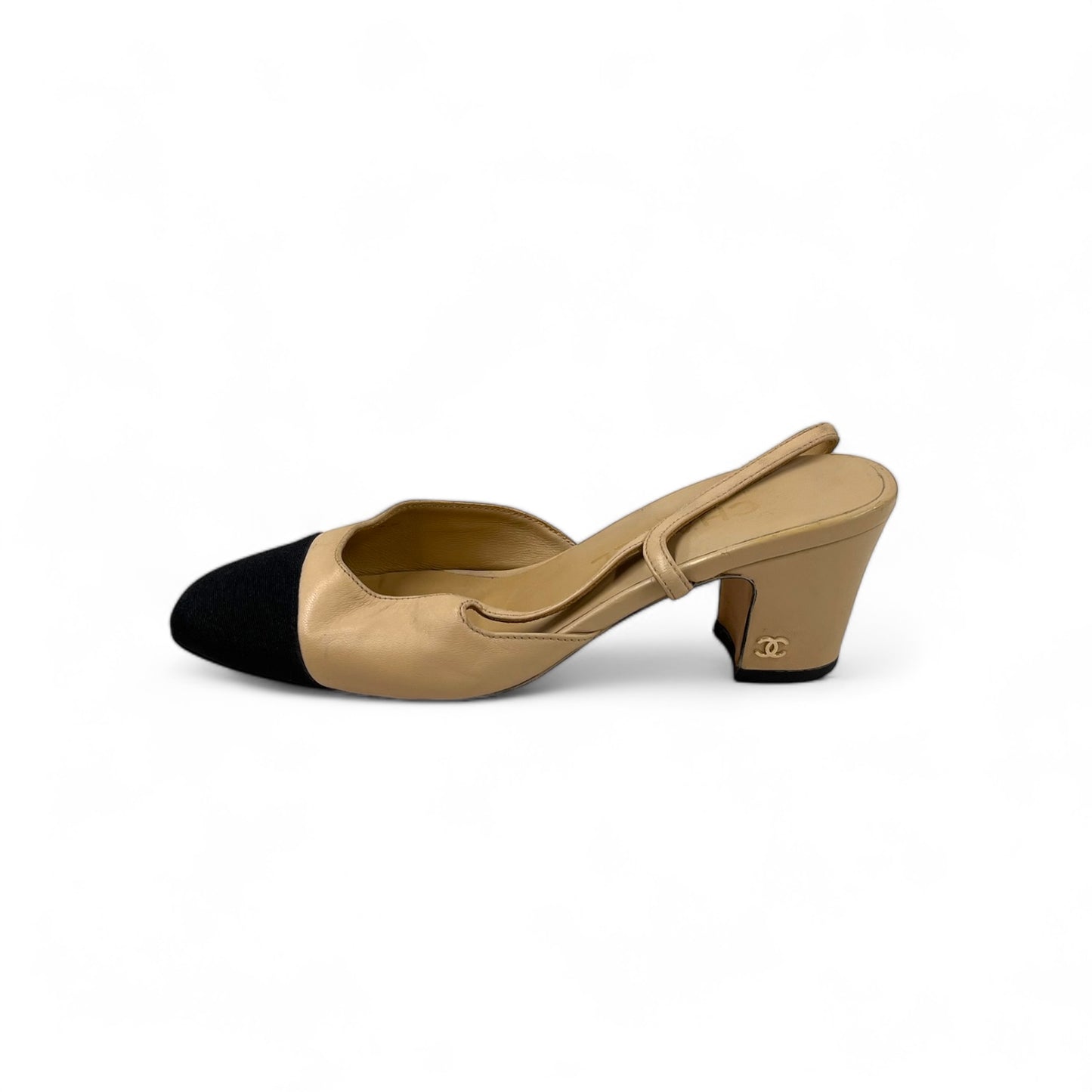 CHANEL Pumps Size37 G31318 Stain