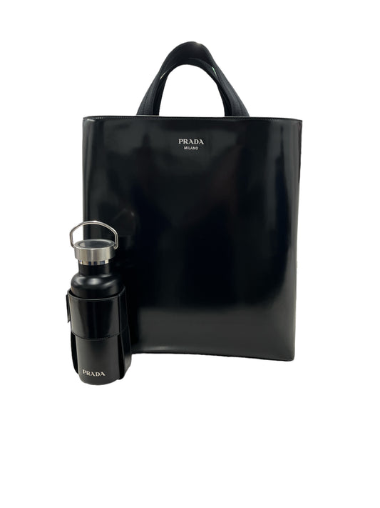 PRADA Tote Bag with water bottle