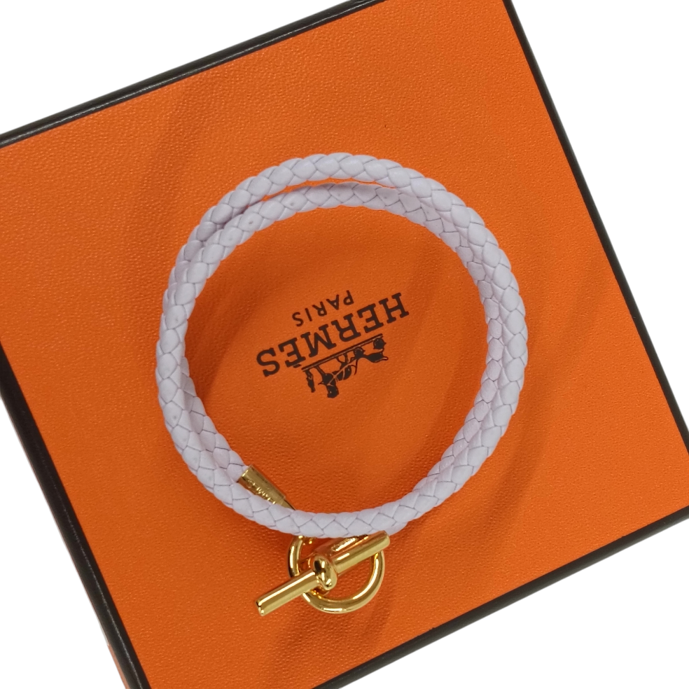 HERMES Bracelet Rank (B) Pink Gold H071689F 09T1