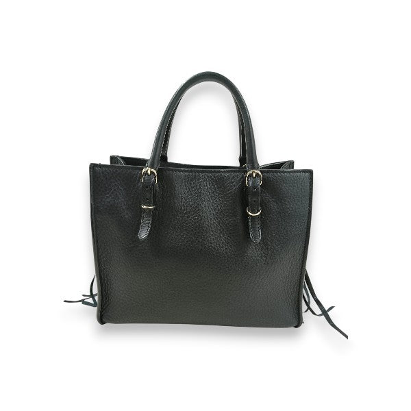 BALENCIAGA 2WAY Bag Papier Mini A4 Zip A 358333 Rank (B) Black Damage 1000.W.002123