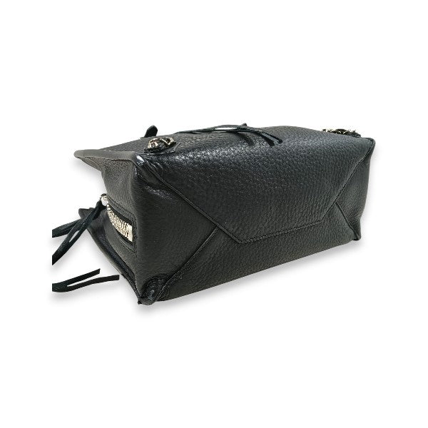 BALENCIAGA 2WAY Bag Papier Mini A4 Zip A 358333 Rank (B) Black Damage 1000.W.002123