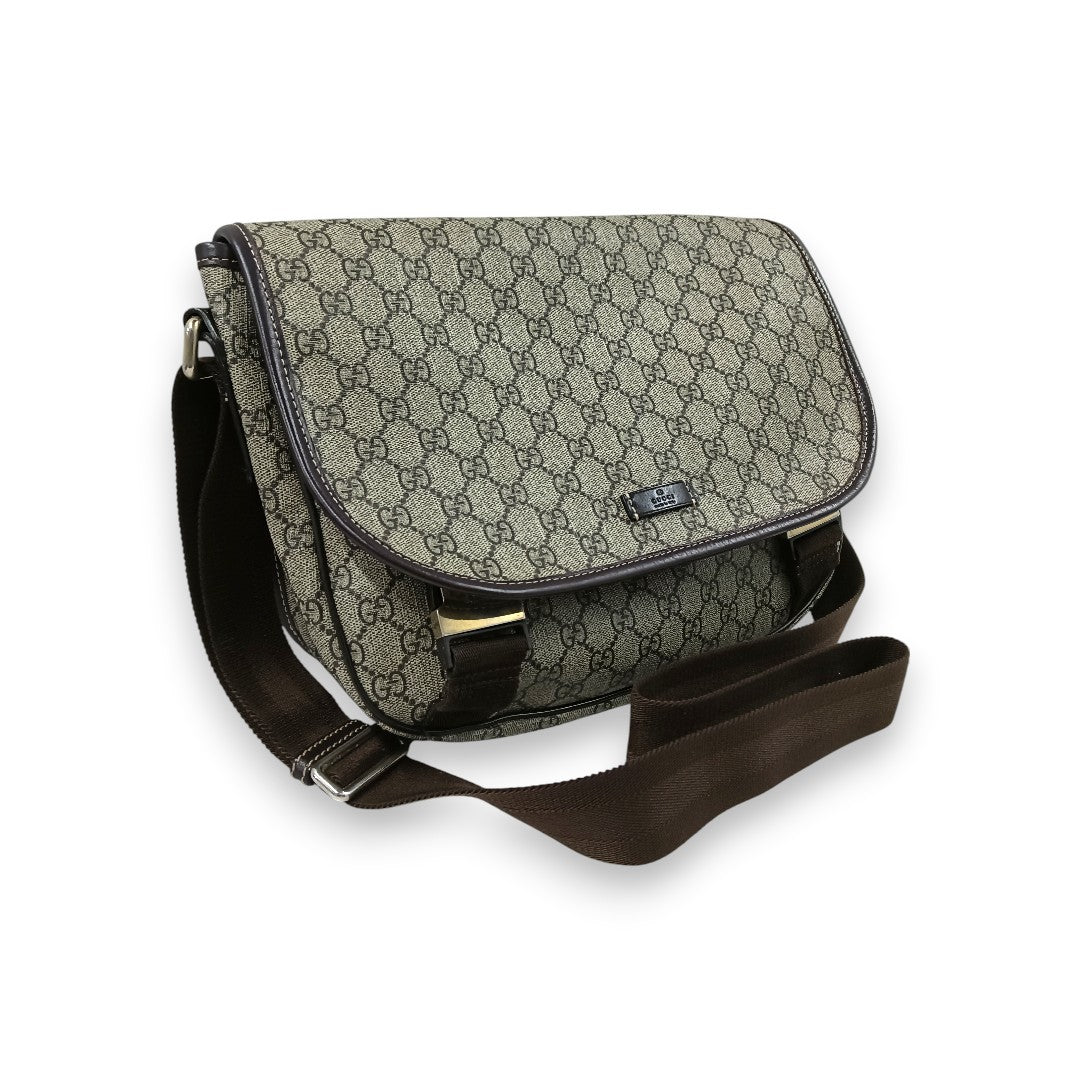 GUCCI Messenger Bag 201732 520981 Rank(B) Beige inside Stain