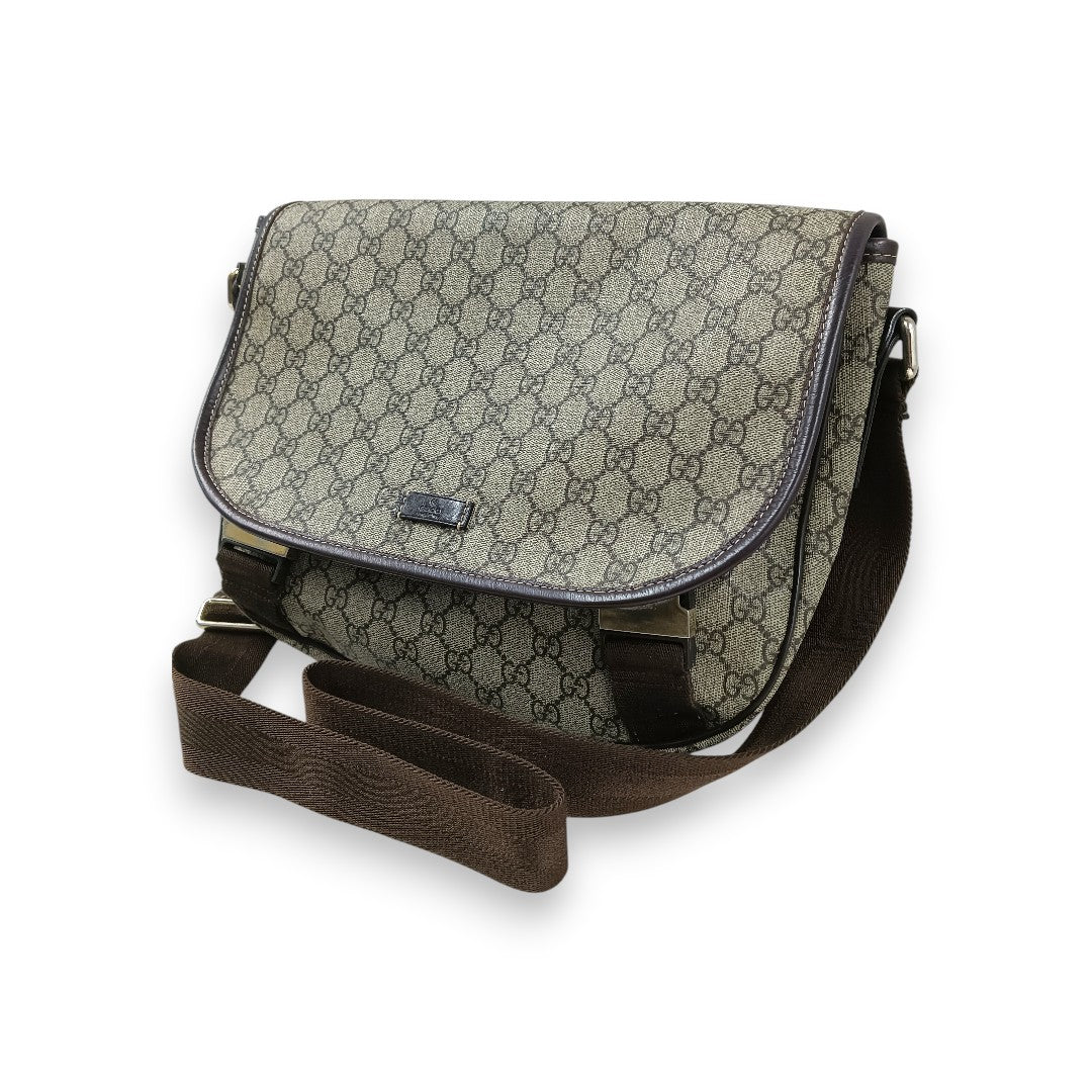 GUCCI Messenger Bag 201732 520981 Rank(B) Beige inside Stain