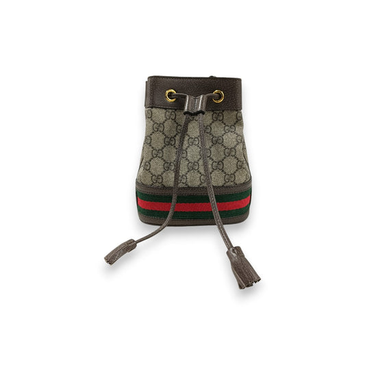 GUCCI Bucket Bag 550620 Rank(B) Brown 213317