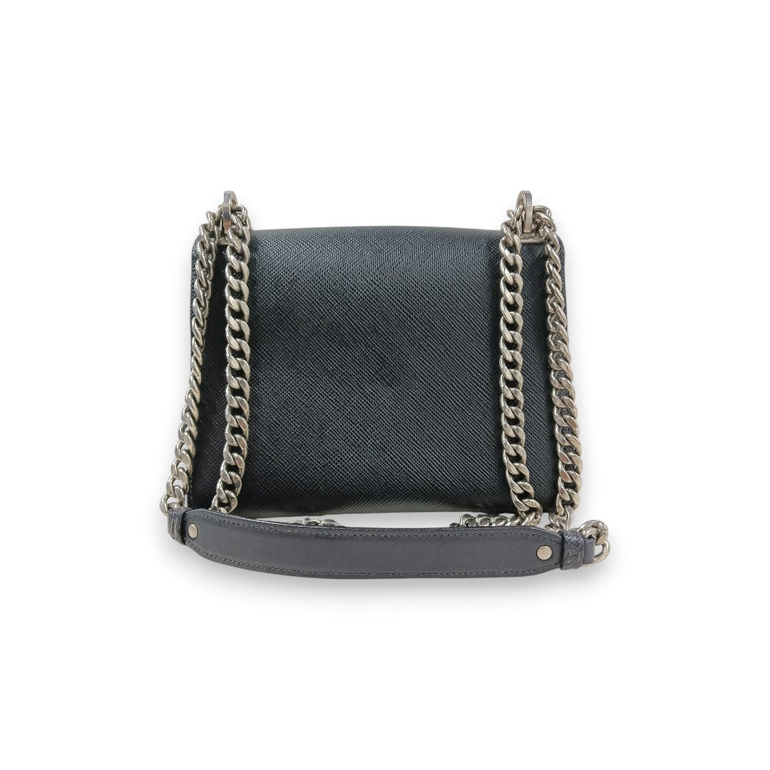 PRADA Shoulder Bag Rank(B) Black 1BD127