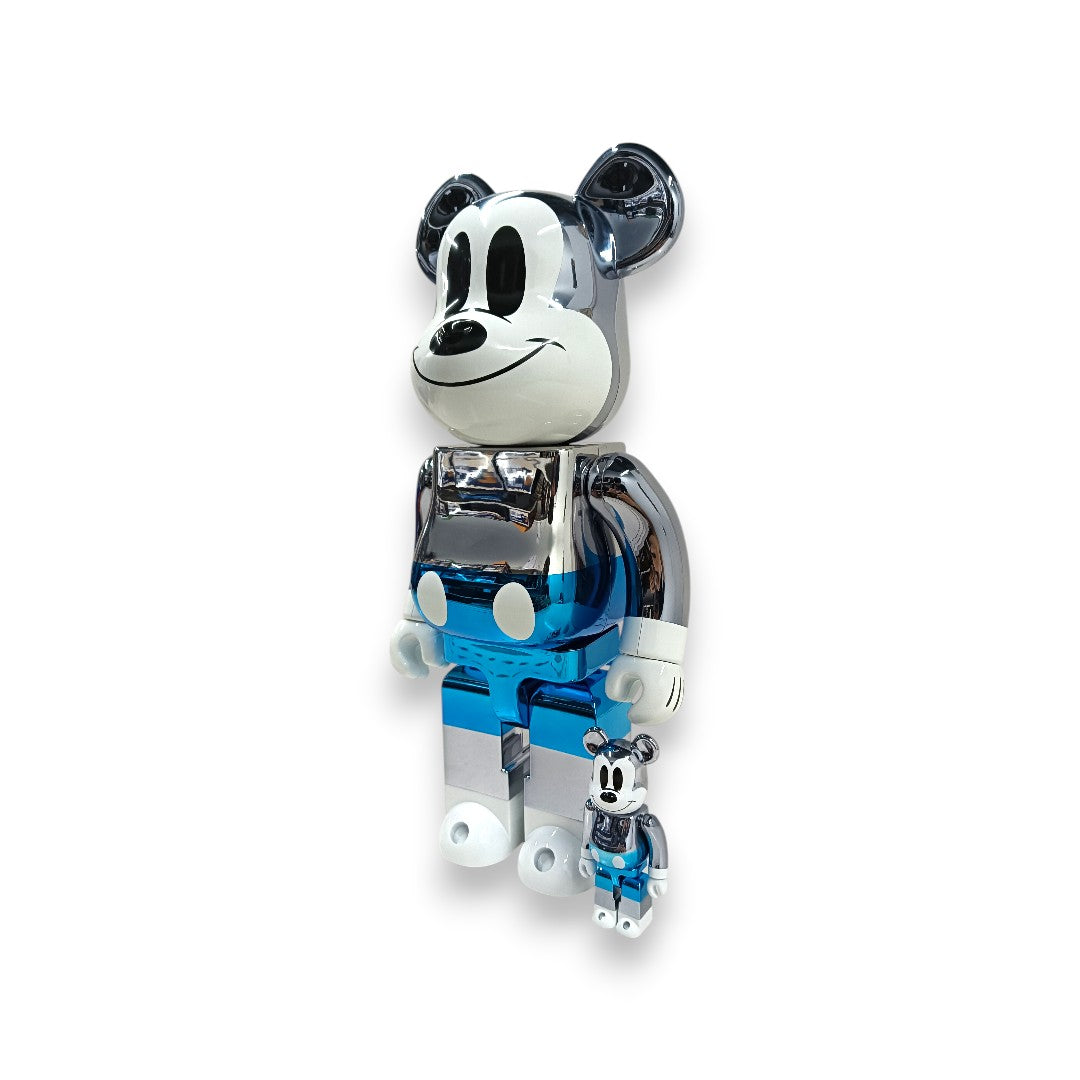BEAR BRICK Mickey Mouse Blue Version Rank(A) 100%/400%