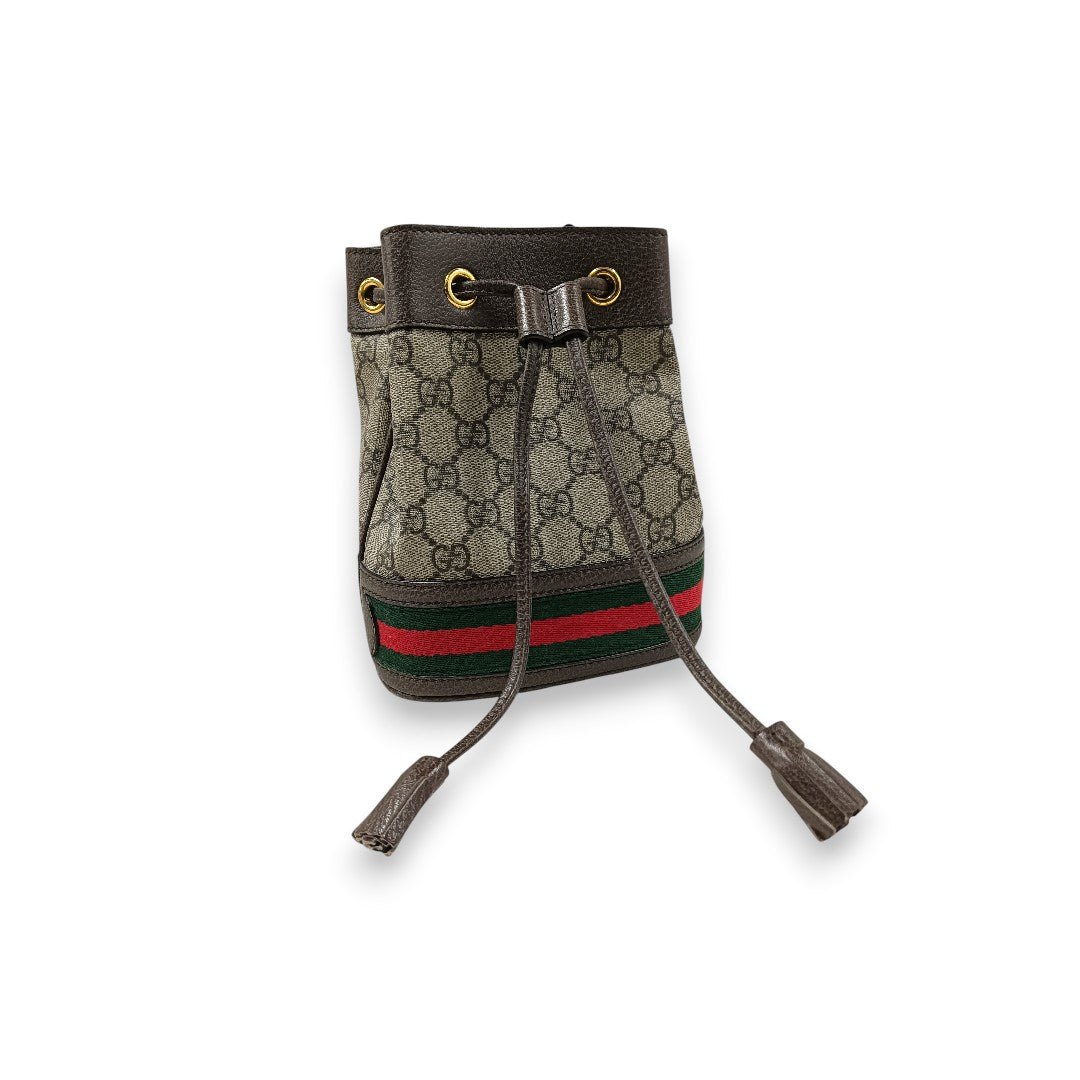 GUCCI Bucket Bag 550620 Rank(B) Brown 213317