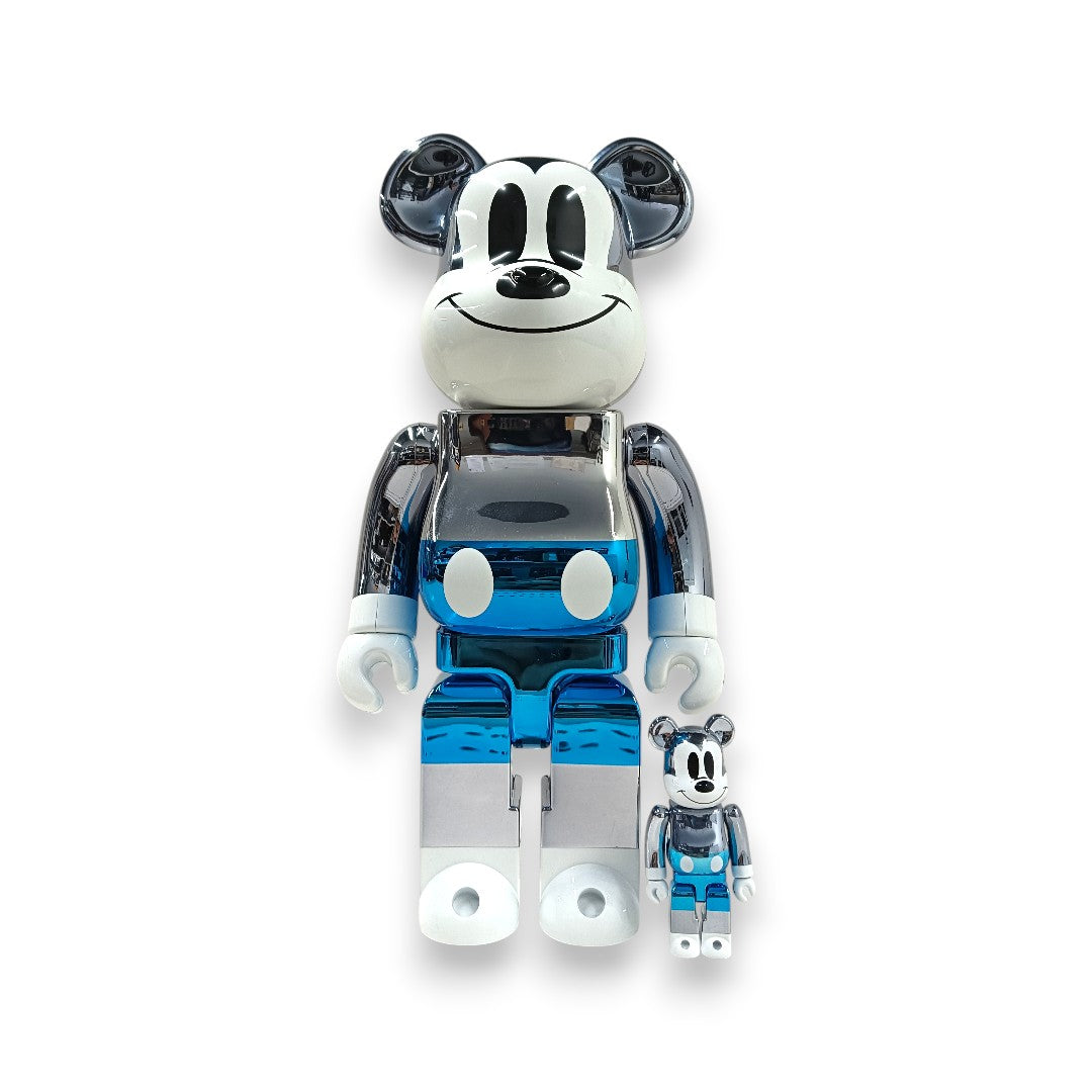 BEAR BRICK Mickey Mouse Blue Version Rank(A) 100%/400%
