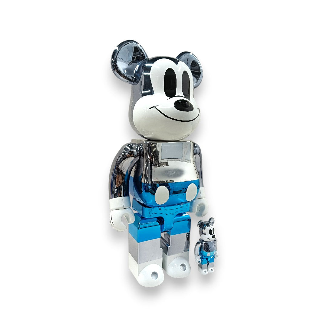 BEAR BRICK Mickey Mouse Blue Version Rank(A) 100%/400%