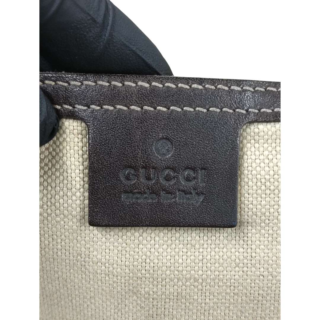 GUCCI Messenger Bag 201732 520981 Rank(B) Beige inside Stain