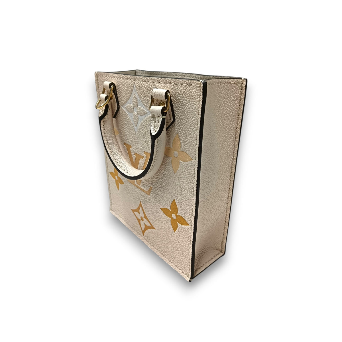 LOUIS VUITTON 2 WAY Bag M80449 Rank (A) Beige Petit Sac Plat