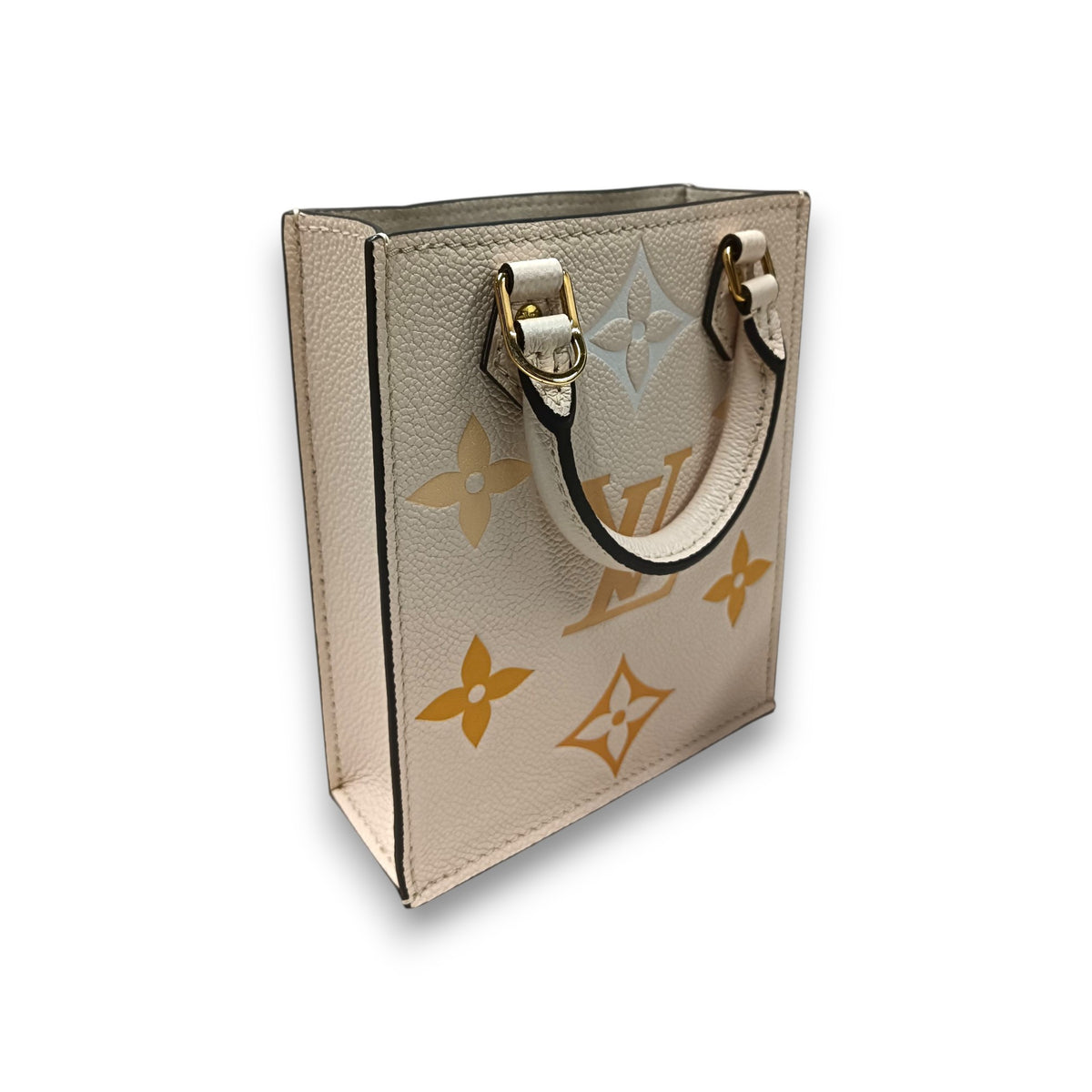 LOUIS VUITTON 2 WAY Bag M80449 Rank (A) Beige Petit Sac Plat