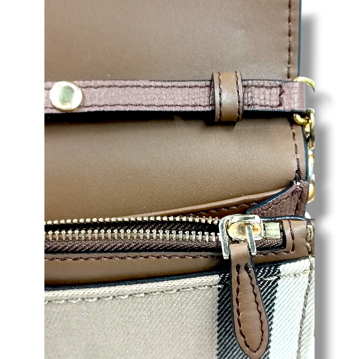 BURBERRY LONDON SHOULDER BAG I TALBSRL239CAL RANK(B) BROWN
