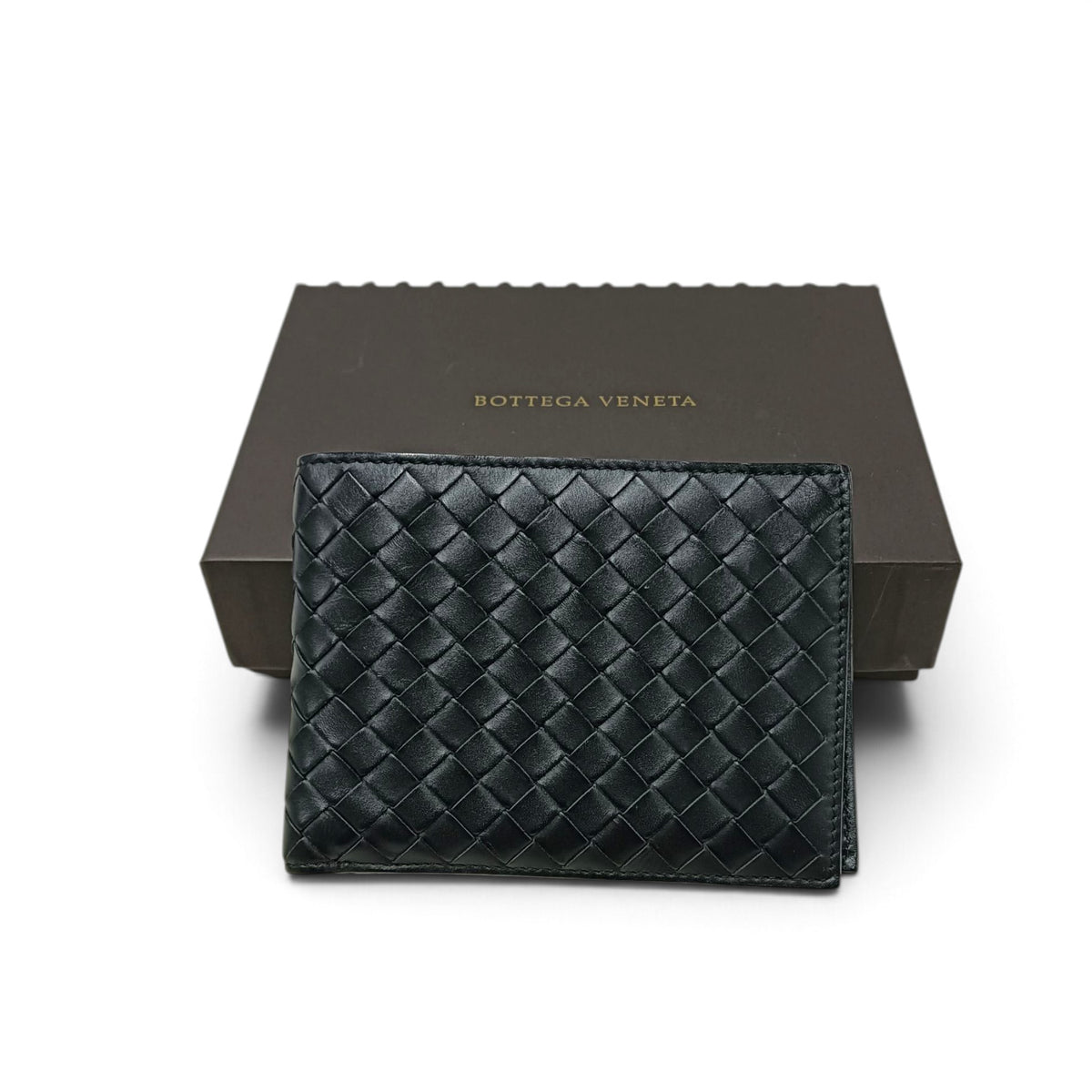 BOTTEGA VENETA  Wallet 193642 Rank (B) Black B003113761