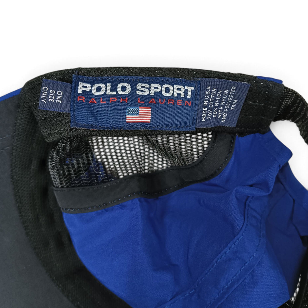 POLO SPORT Cap USA 90s Rank (B) Blue