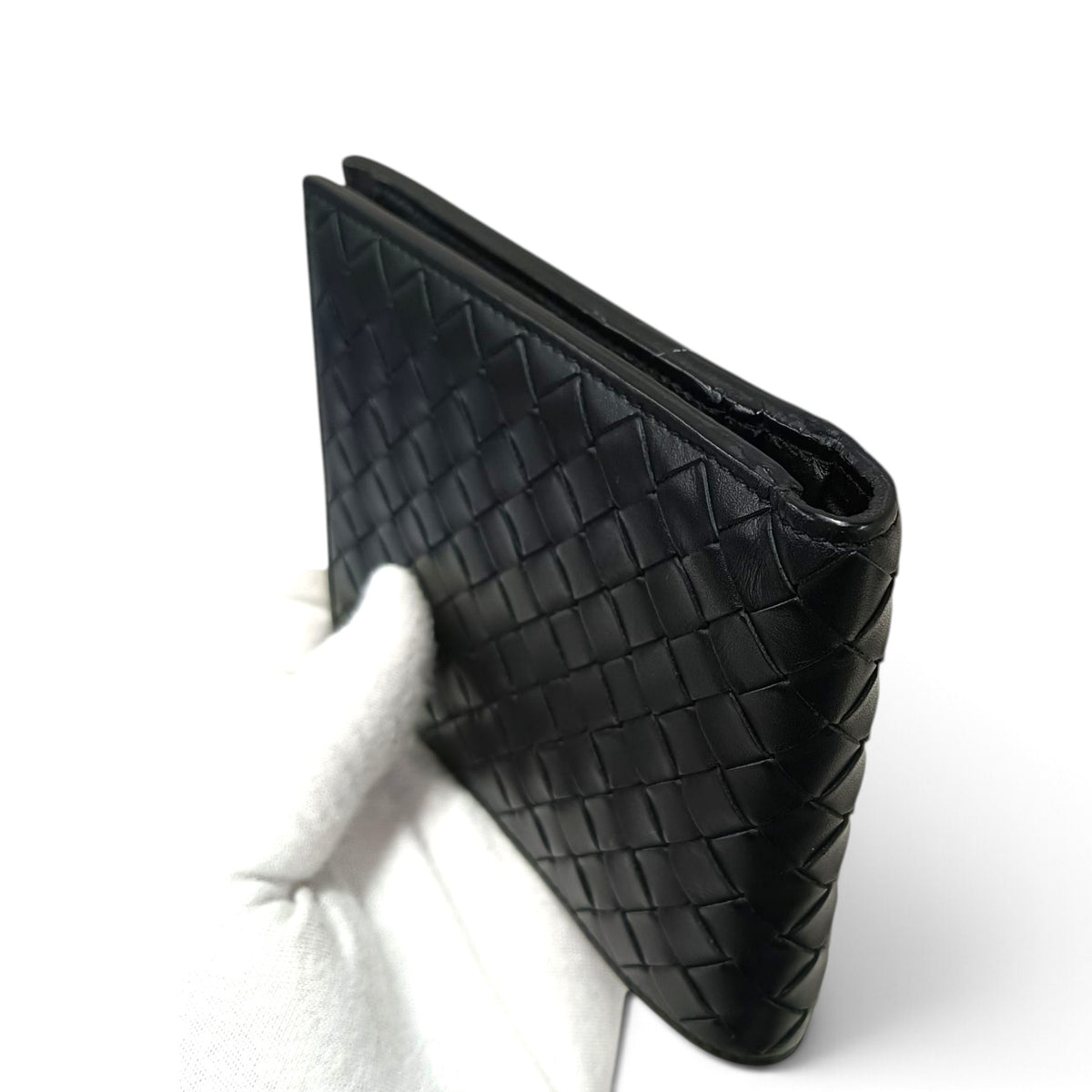 BOTTEGA VENETA  Wallet 193642 Rank (B) Black B003113761