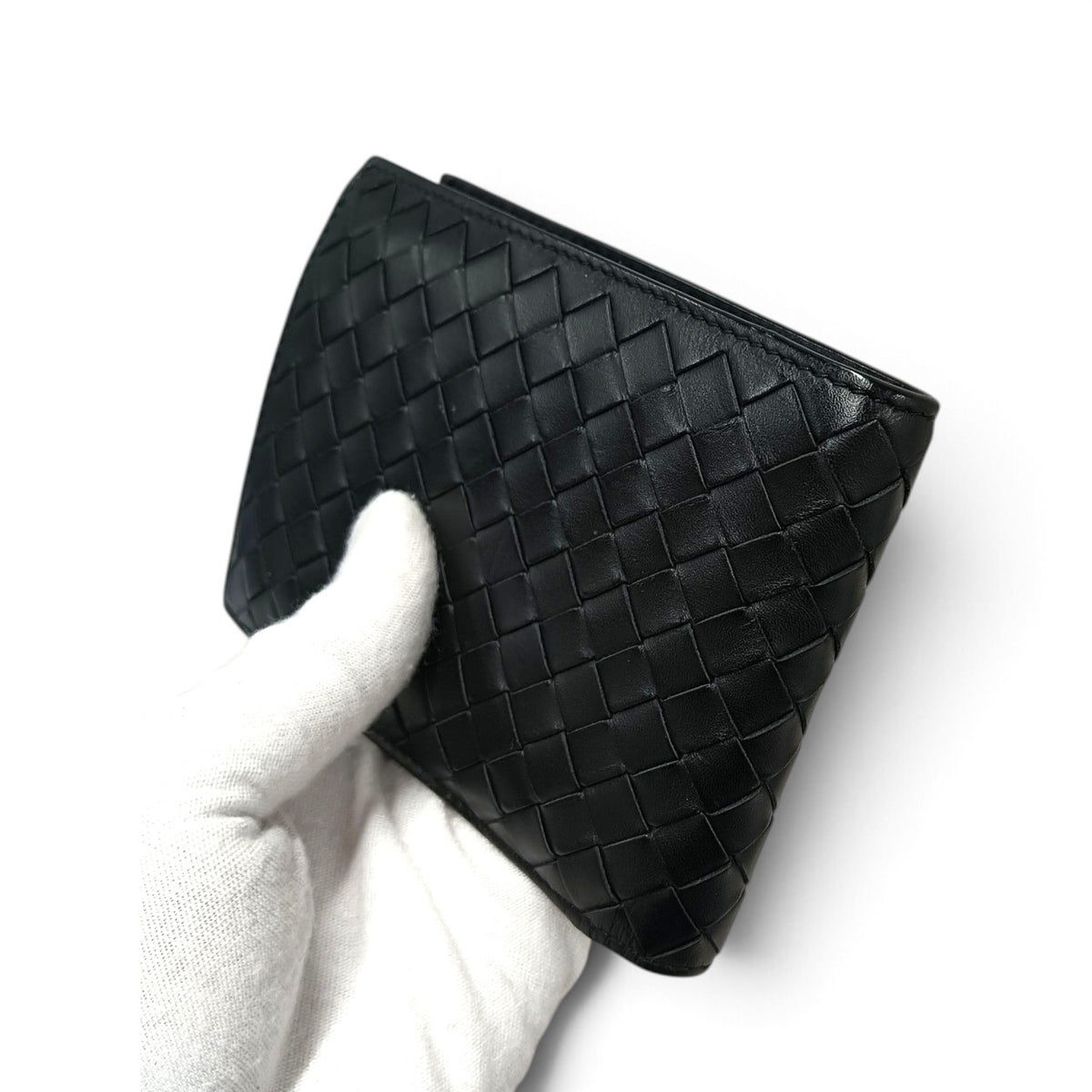 BOTTEGA VENETA  Wallet 193642 Rank (B) Black B003113761