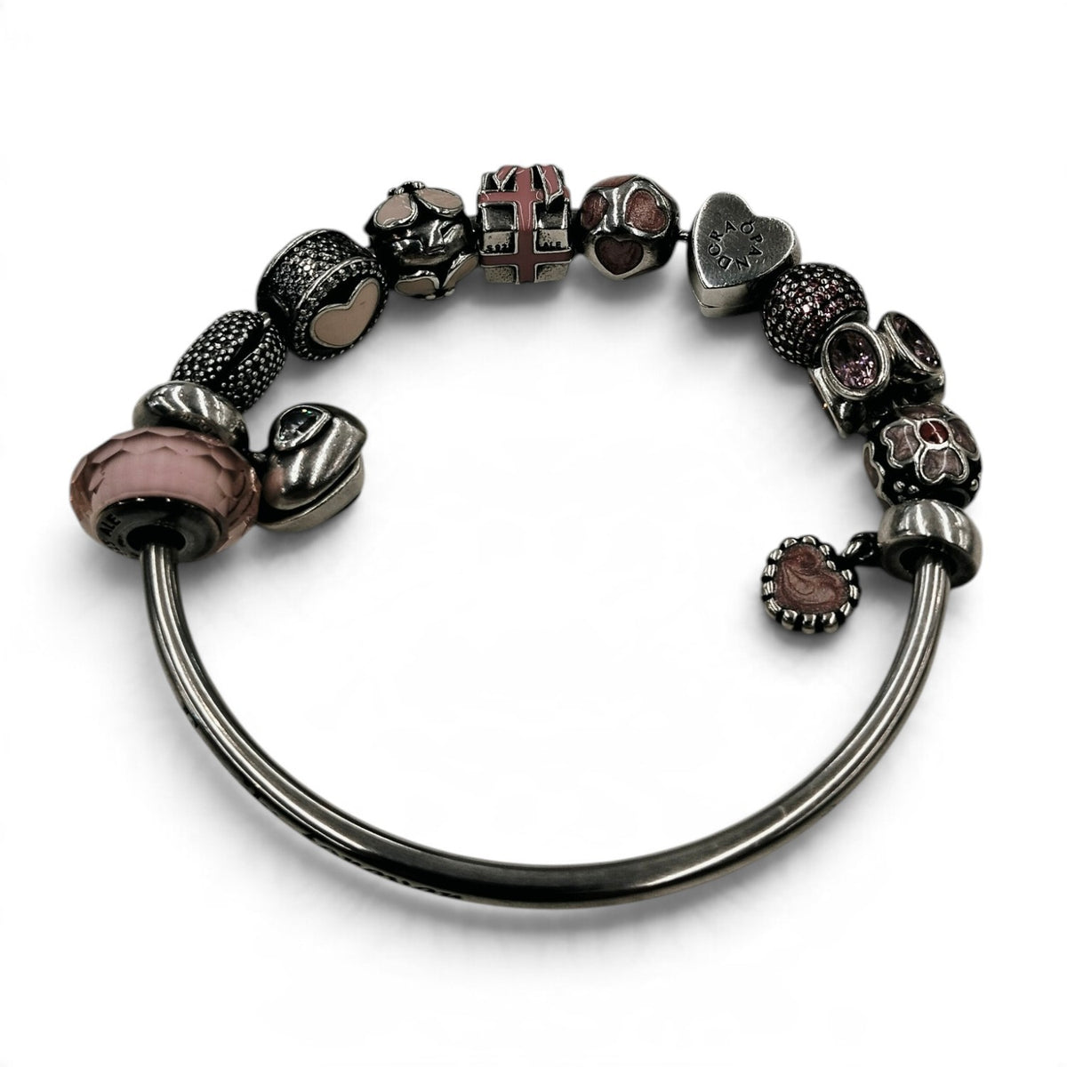PANDORA Bracelet Silver Family Forever  Rank (B)
