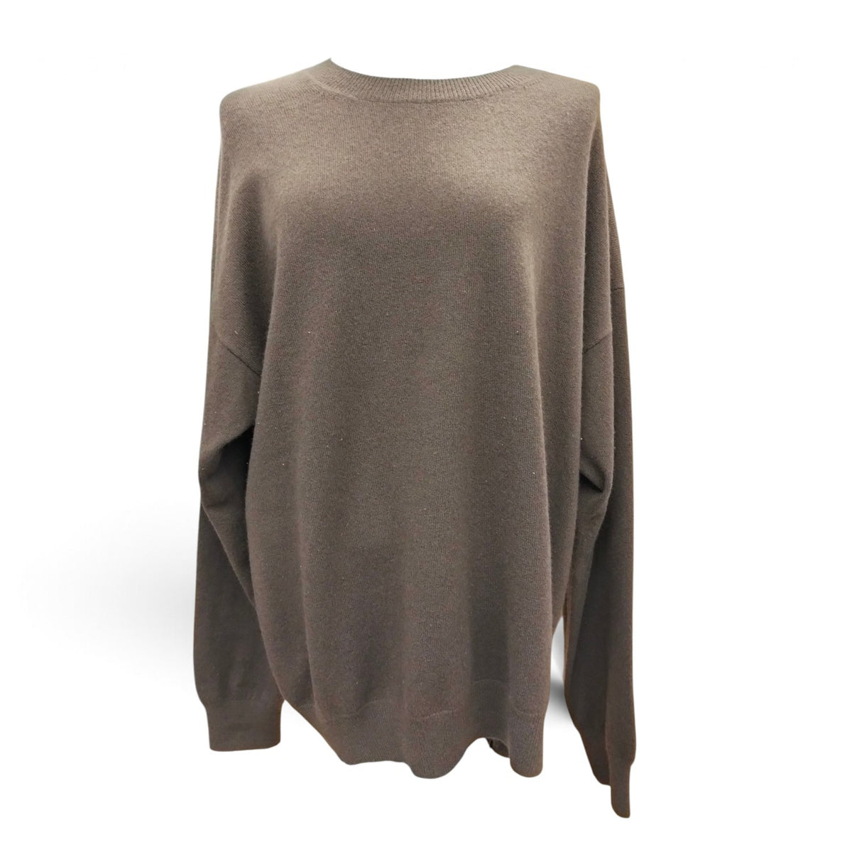 CASH & BARBA CIOTHES LADY'S SIZE 1 BROWN 0MCST001 SETUP CASHMERE WOMENS RANK (B)