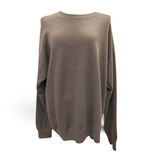 CASH & BARBA CIOTHES LADY'S SIZE 1 BROWN 0MCST001 SETUP CASHMERE WOMENS RANK (B)