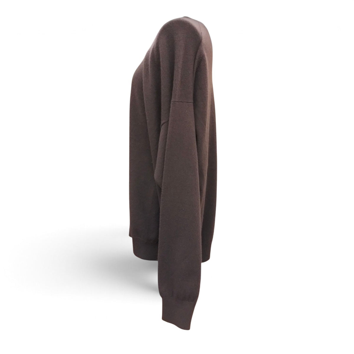 CASH & BARBA CIOTHES LADY'S SIZE 1 BROWN 0MCST001 SETUP CASHMERE WOMENS RANK (B)