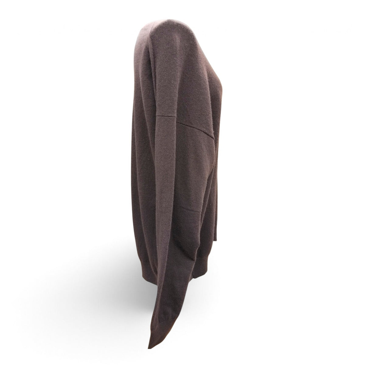 CASH & BARBA CIOTHES LADY'S SIZE 1 BROWN 0MCST001 SETUP CASHMERE WOMENS RANK (B)